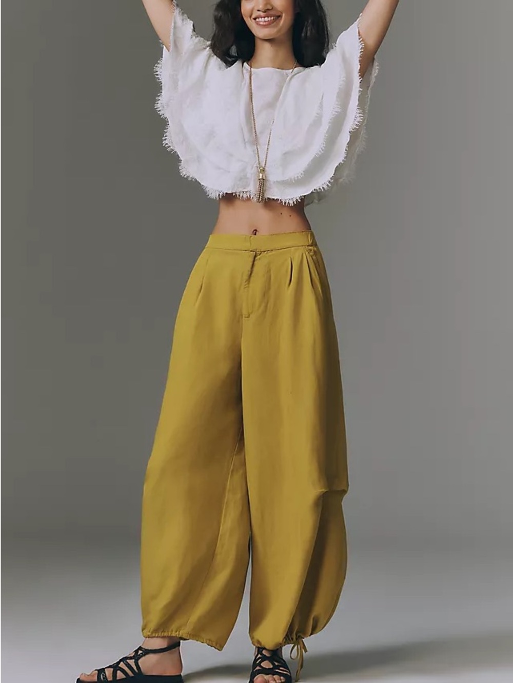 Anthropologie High-Waist Balloon Pants - Tall!